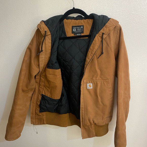 Carhartt Women’s Active Jacket - loose fit, washed duck, 3 warmest rating - Picture 2 of 3